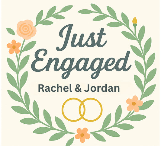 UV - Just Engaged custom Names