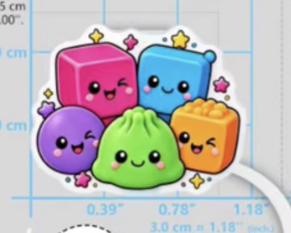 RST DESIGN Squishy and Dumpling Straw Topper PRE-ORDER due Mid July