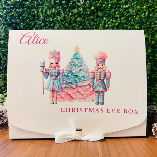 MUV Christmas RST Pastel Nutcracker Christmas Eve Box (with Name)