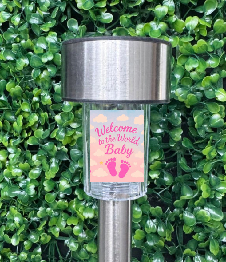 UV - Pink Welcome Baby