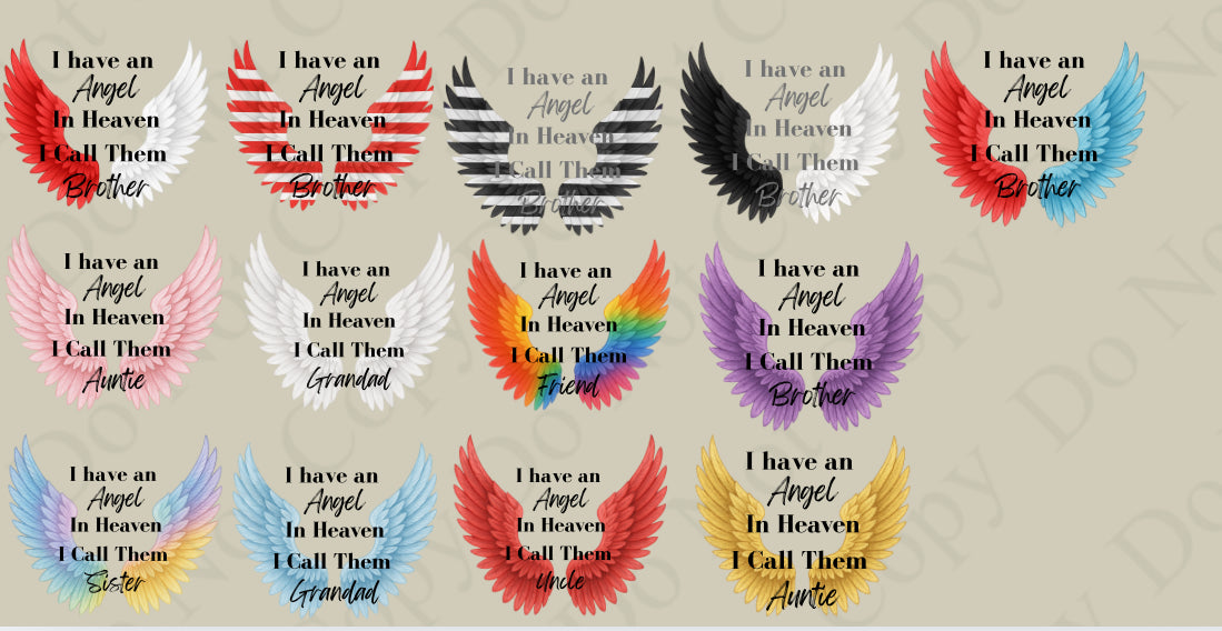 Lights for Angel Wings (only to be purchased with solar decals)