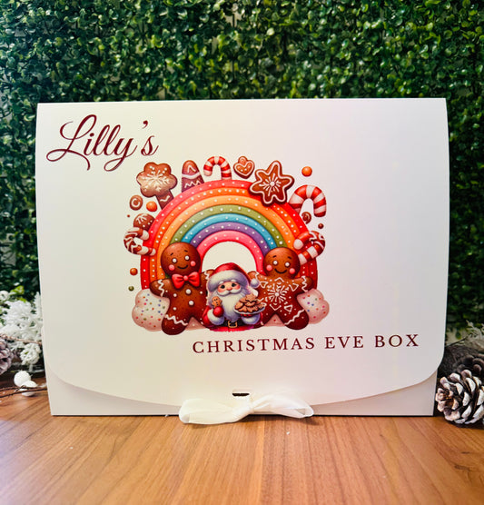 UV Christmas RST Gingerbread Christmas Eve Box (with Name)