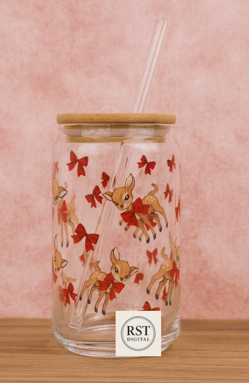 UV DTF - RST Christmas Deer multiple sizes