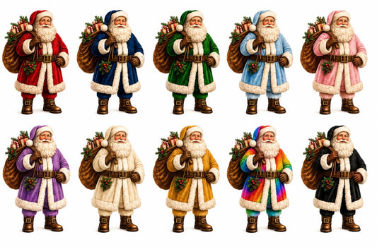 DTF Santa number 2 for RST Christmas Range (these will be printed in July) Please read description regarding the writing (Copy)