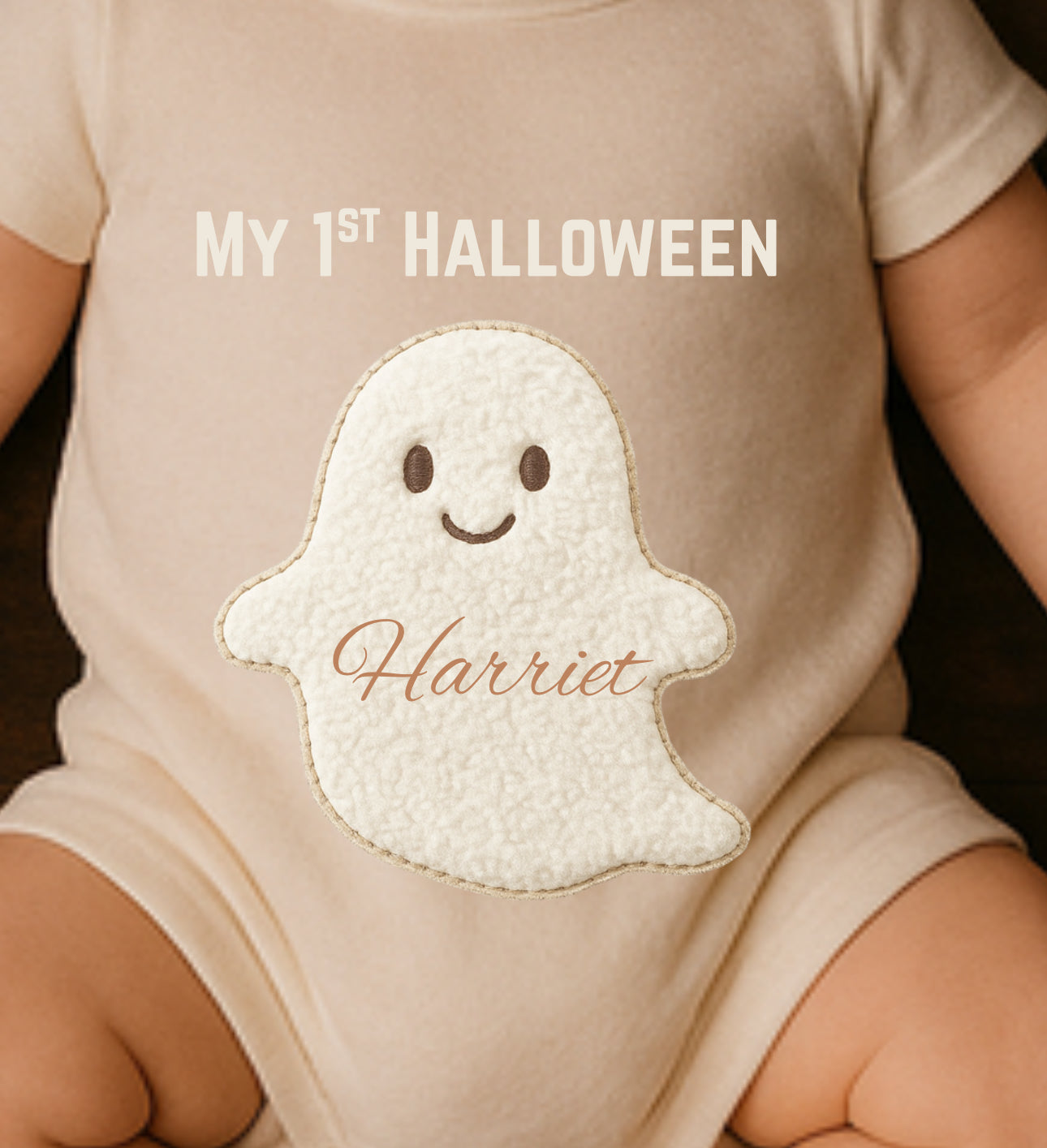 DTF Fabric - Fluffy Ghost