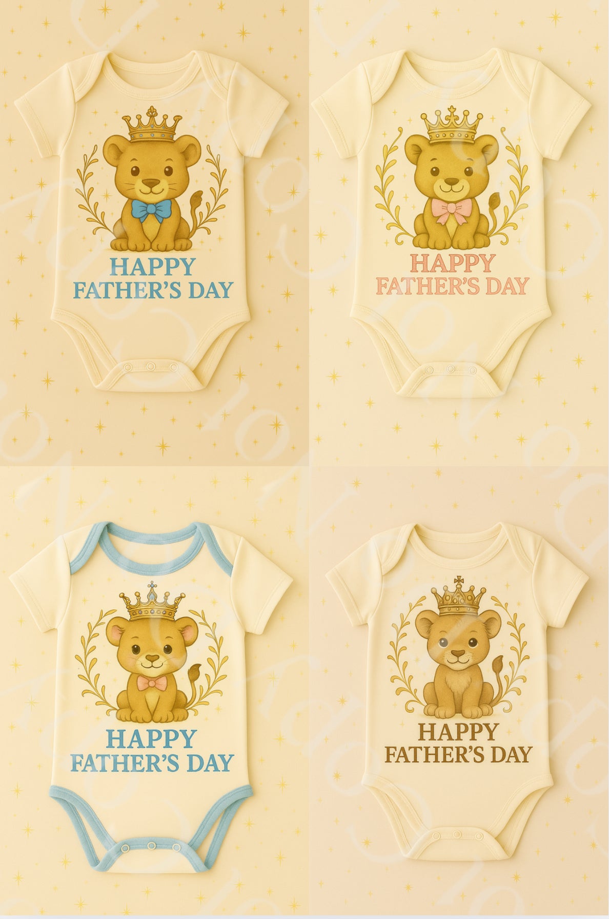 DTF Fabric - Happy Father’s Day Cub