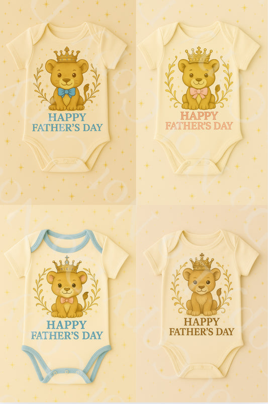 DTF Fabric - Happy Father’s Day Cub