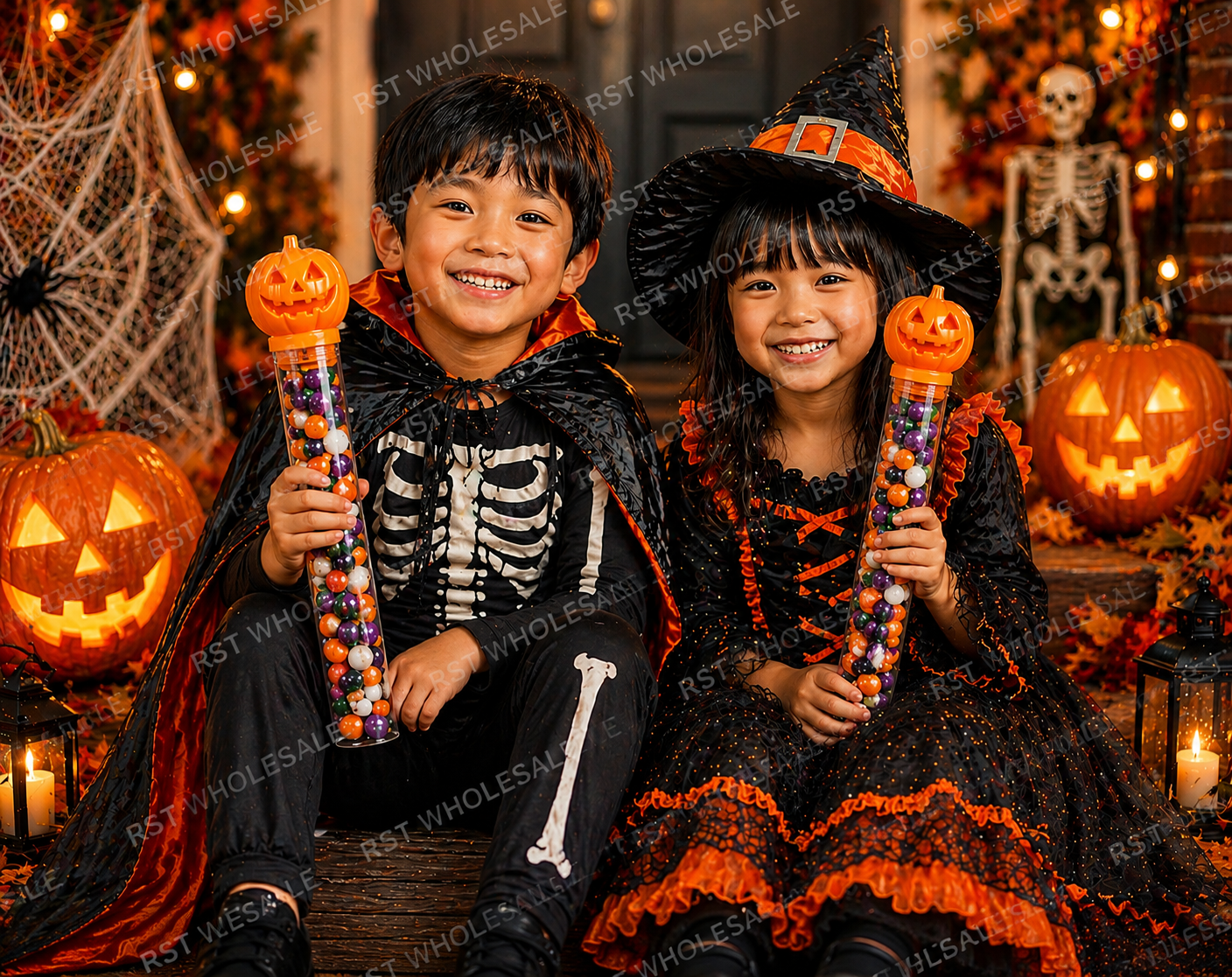 PRE-ORDER Pumpkin Candy Tubes (Due end July)
