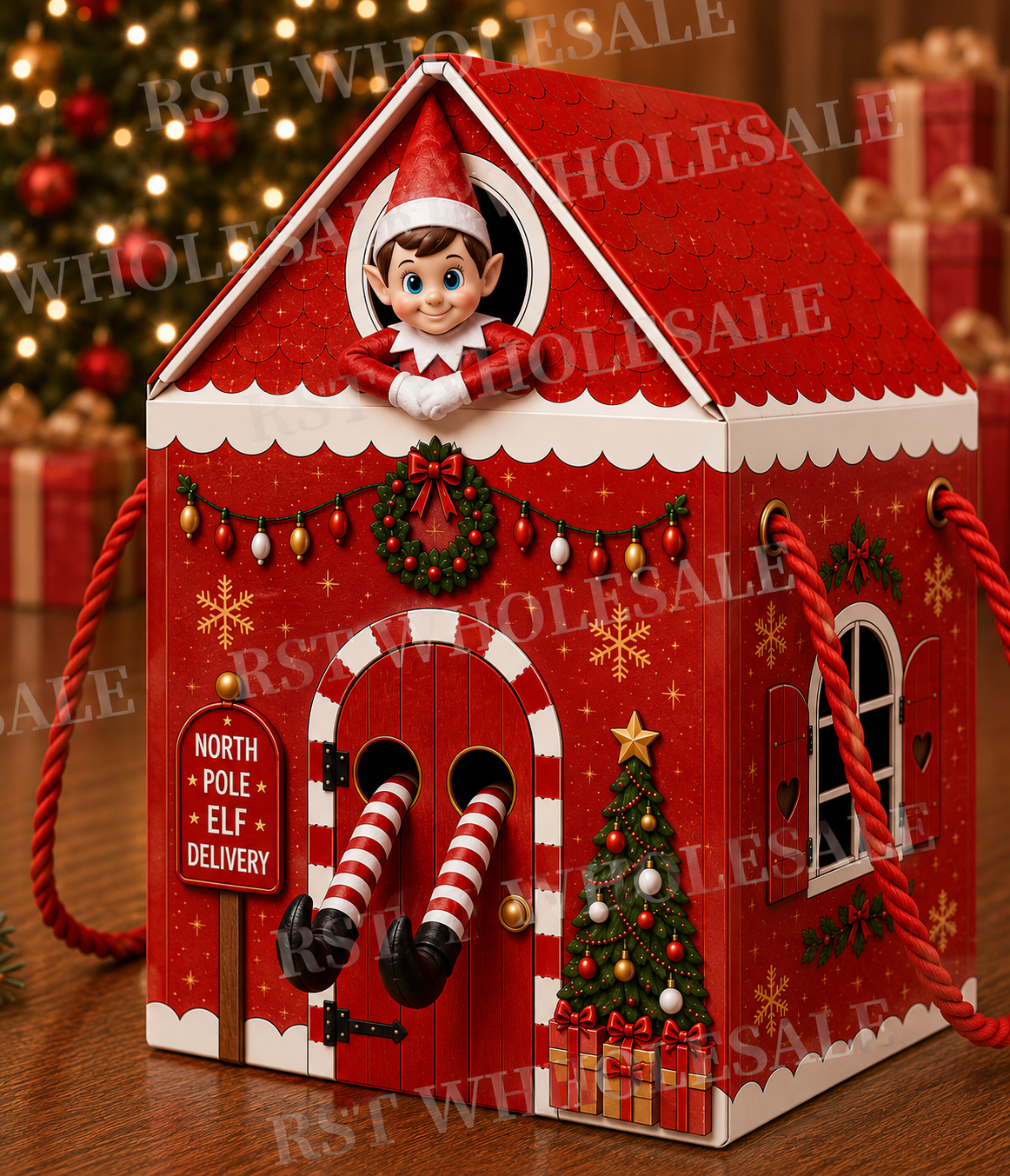 Large Red Elf Return Box PRE-Order due September