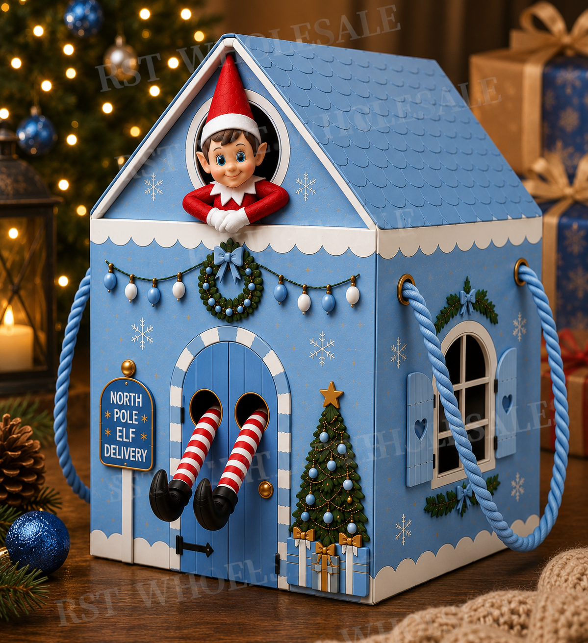 Large Light Blue Elf Return Box PRE-Order due September