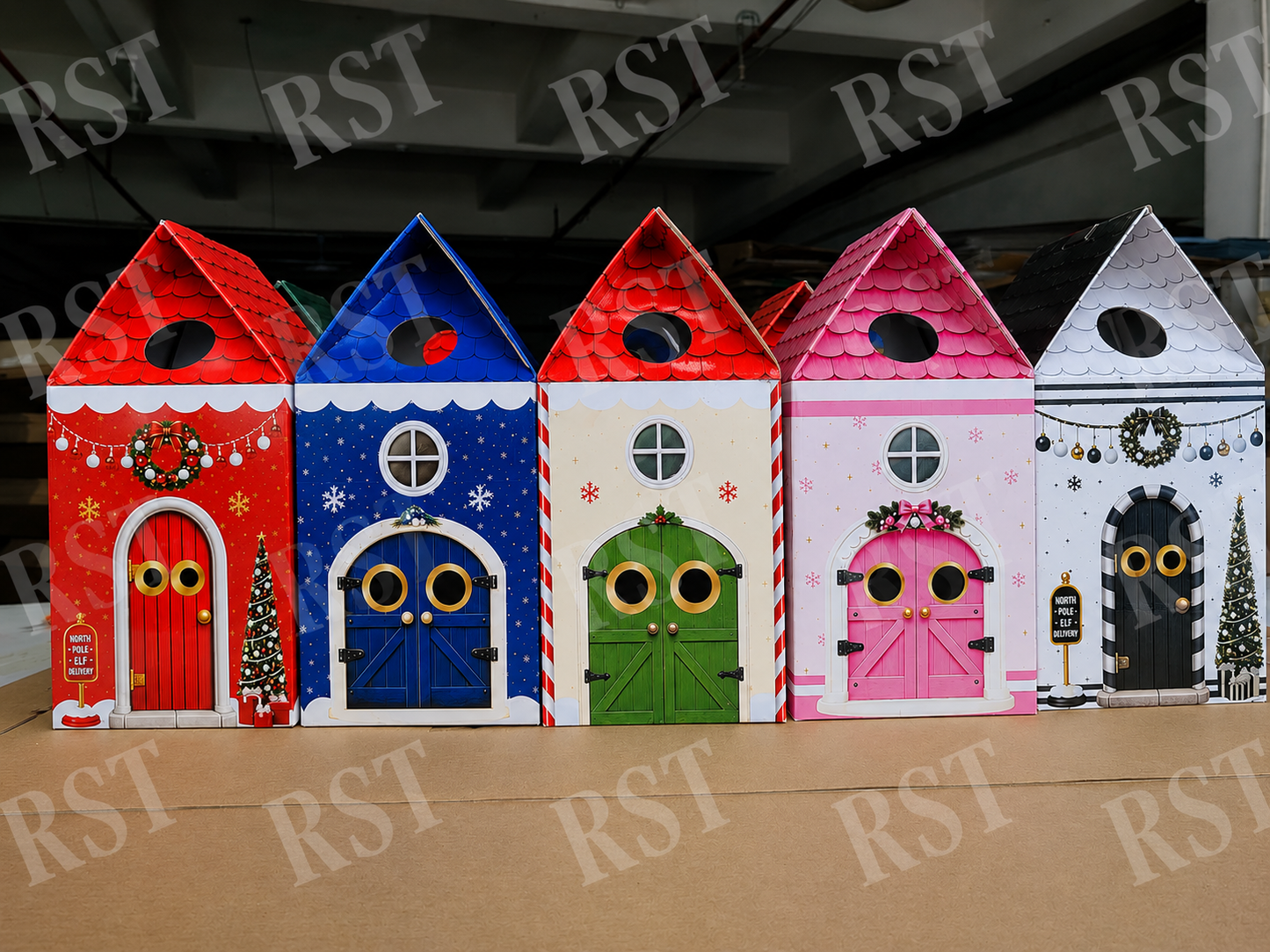 Red Elf ARRIVAL Box and 18inch Balloons PRE-Order due October