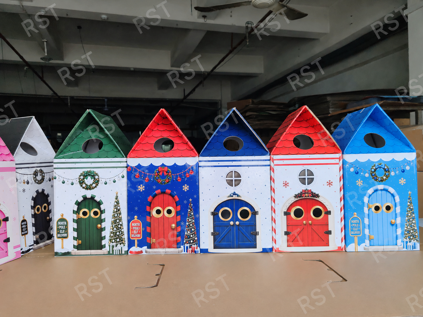 Red Elf ARRIVAL Box and 18inch Balloons PRE-Order due October