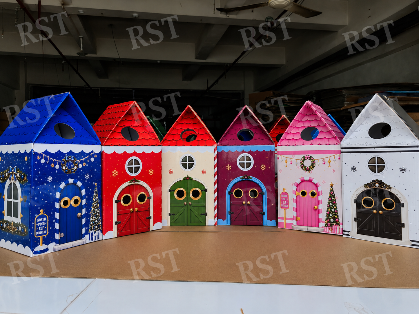Red Elf ARRIVAL Box and 18inch Balloons PRE-Order due October