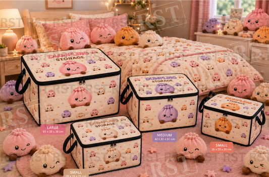 Pastel Dumplings Storage Bag/Box (No Name on Front) Pre-Order Due October