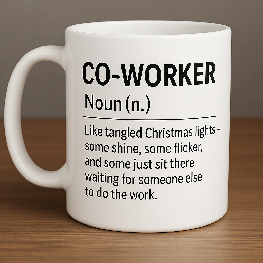 UV 226 Co-Worker (black writing)