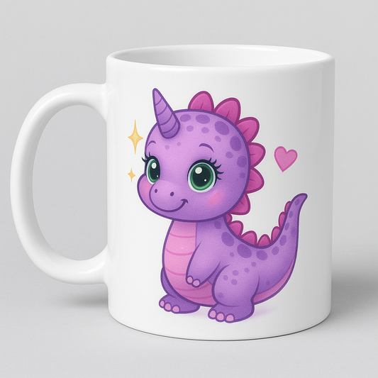 UV - Cute Purple Dinosaur