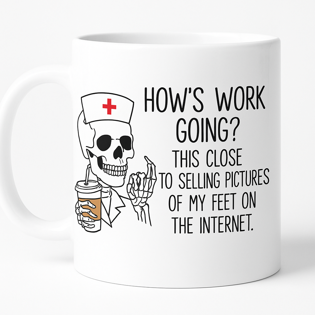 Sublimation - Skeleton Nurse