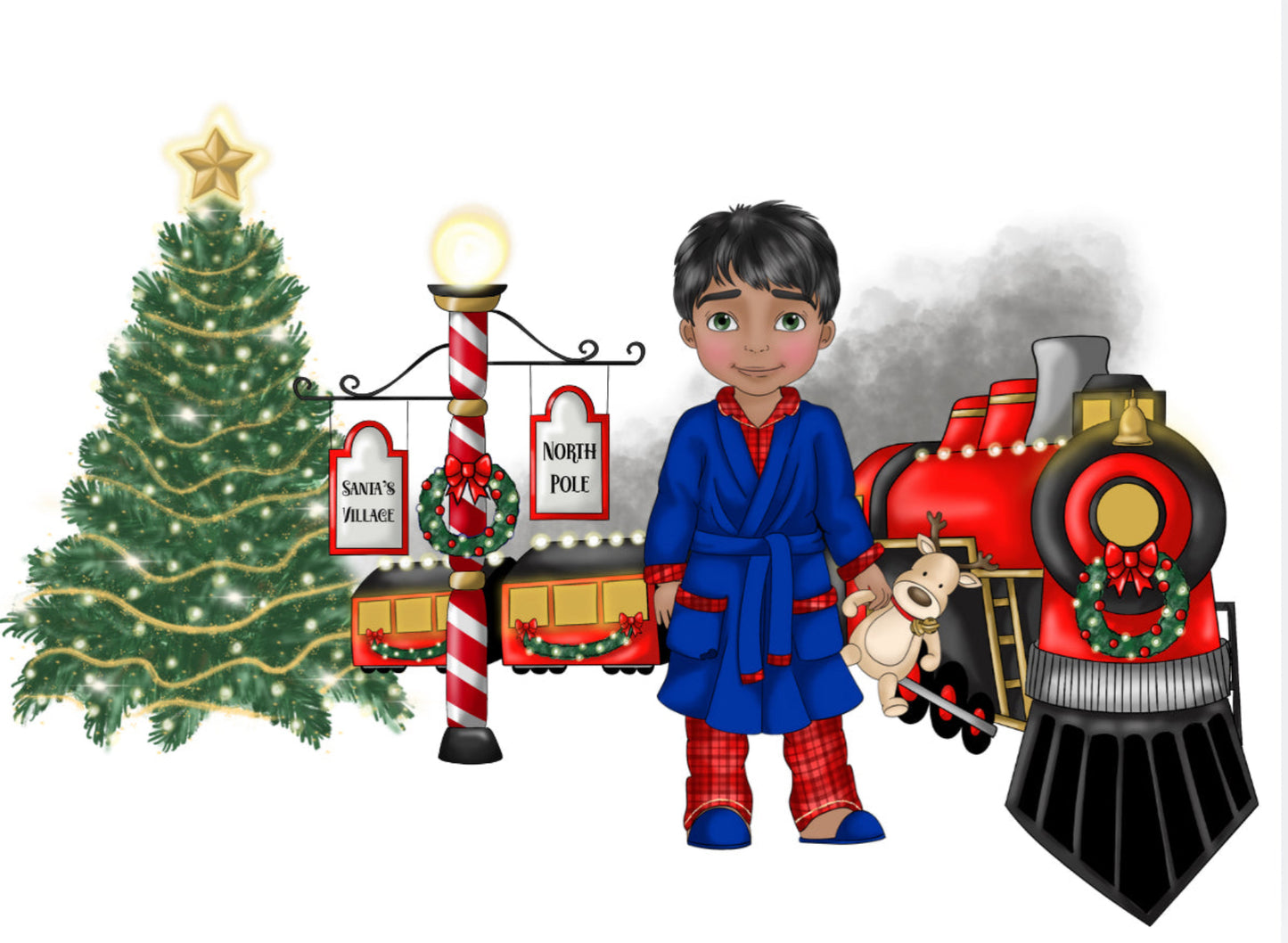 UV - Boy Red Train Dolly