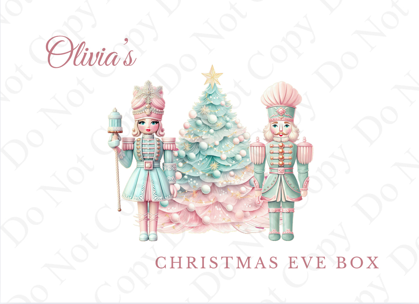 Pastel Double Nutcracker Gift Box - (Name Optional)