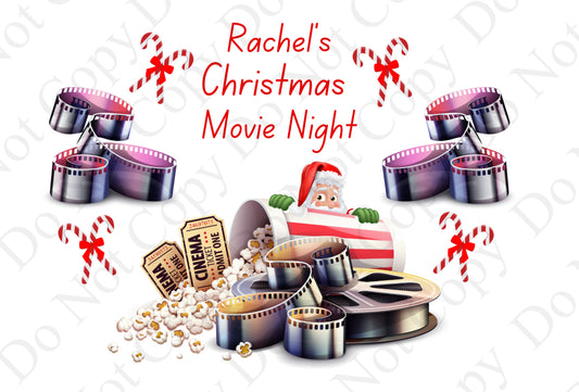 UV Christmas Movie Night For Boxes (writing optional)