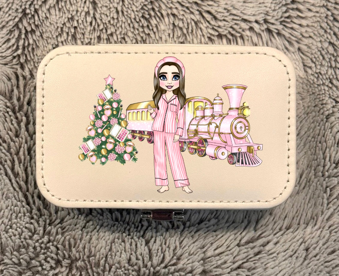 Jewellery Box DTF - Female Pink Train