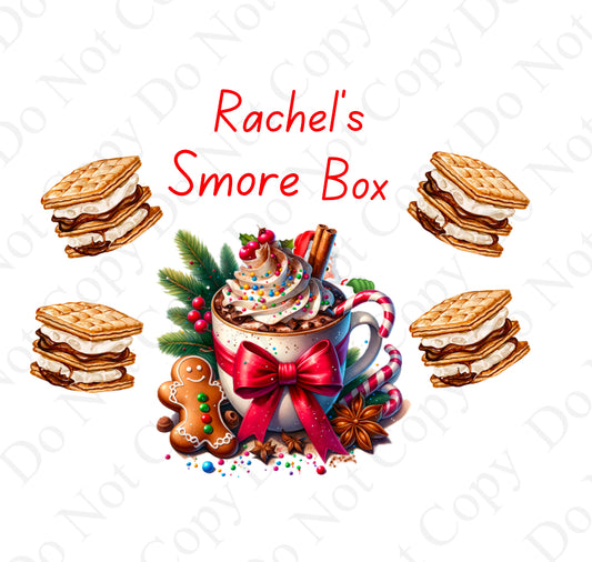 UV Christmas Smore Night For Boxes (writing optional)