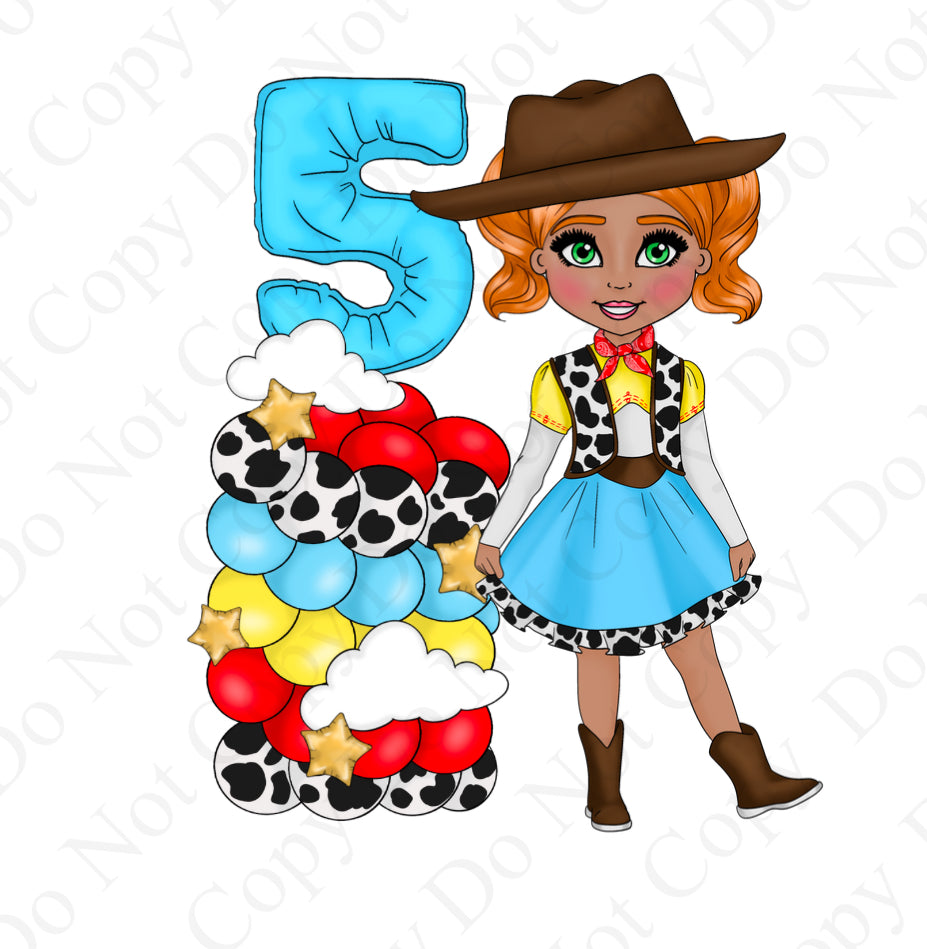 UV - Toy Land Girl Birthday Dolly’s