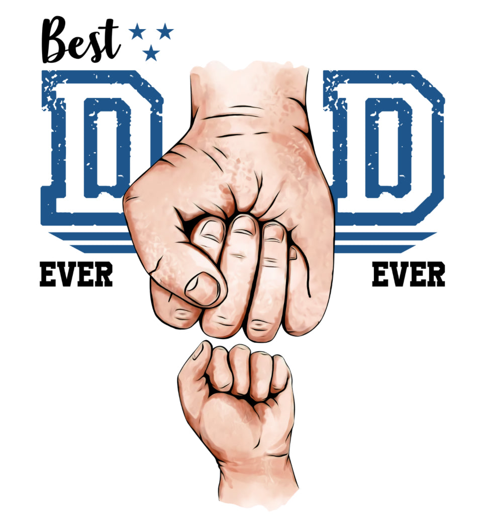 DTF Fabric - Dad Fist Bump (1-4)