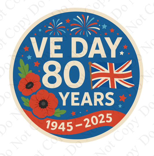 DTF Fabric - VE DAY 1