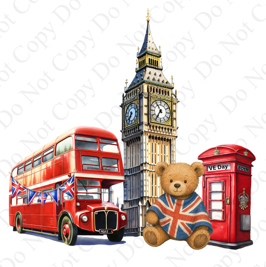 DTF Fabric - VE DAY 6