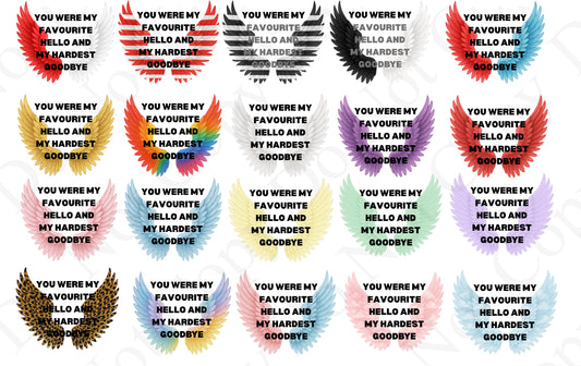 UV - Wings - You were my favourite hello