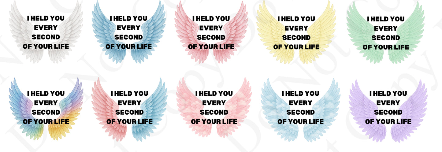 UV - Wings - I held you every second