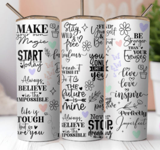 Sublimation Print - Positivity 20