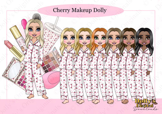 UV Cherry Makeup Dolly