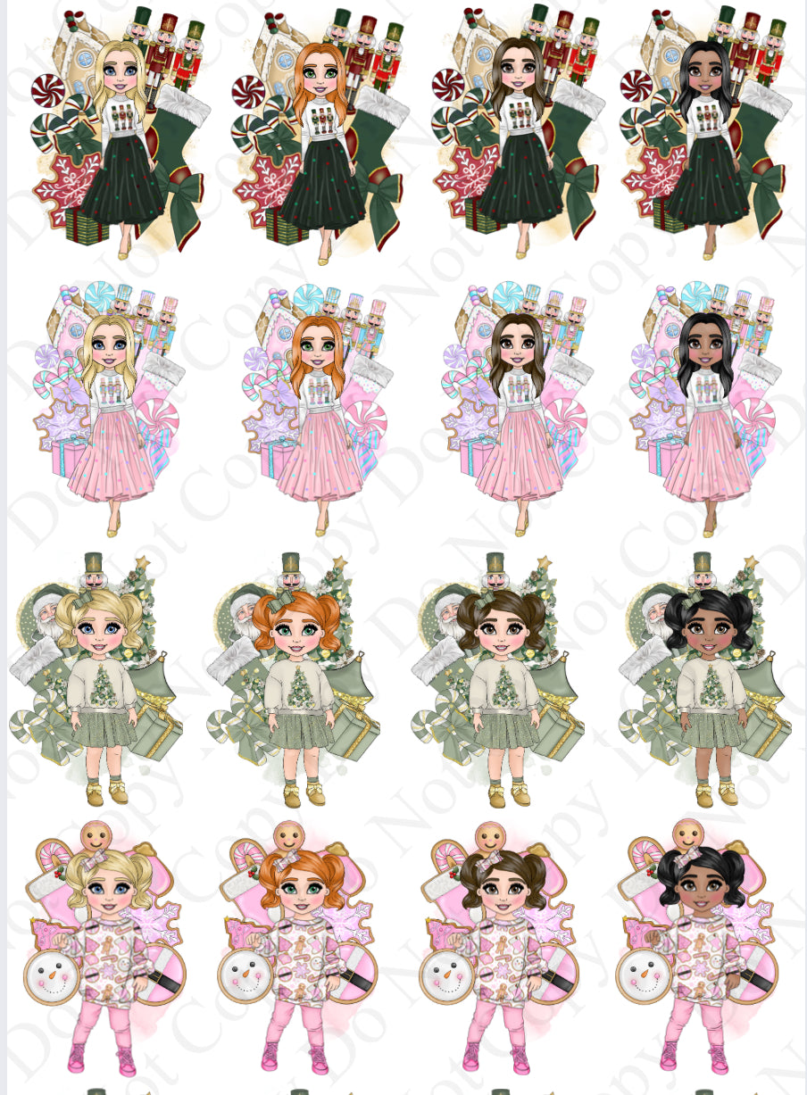 NEW UV Dolly Mega Sheet part 3 (60 Dollys)