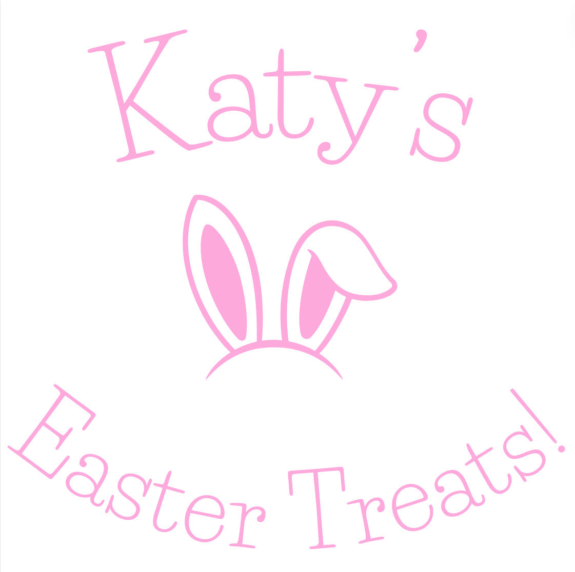 Custom Easter Treats UV DTF (multiple colours)