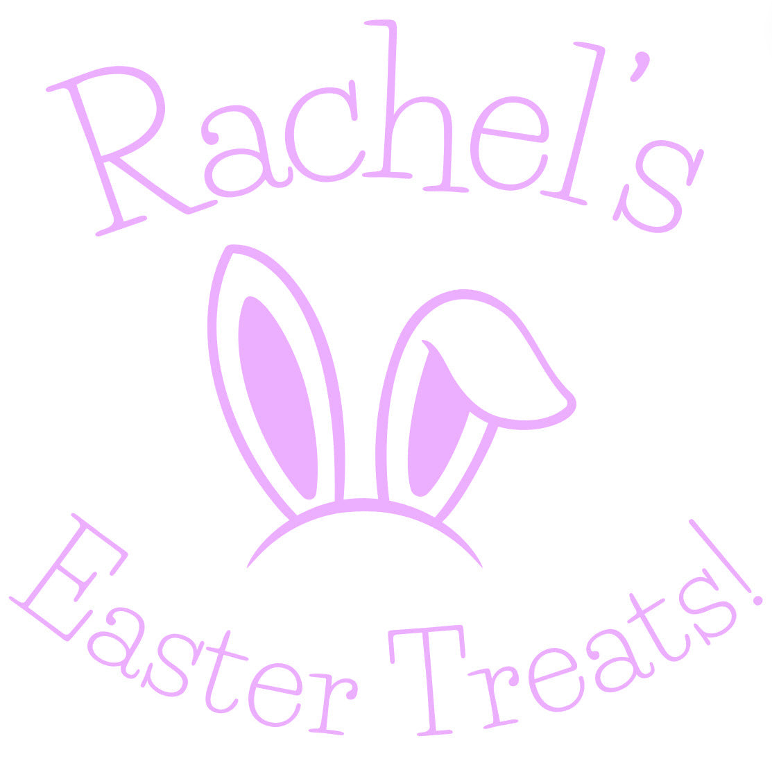 Custom Easter Treats UV DTF (multiple colours)