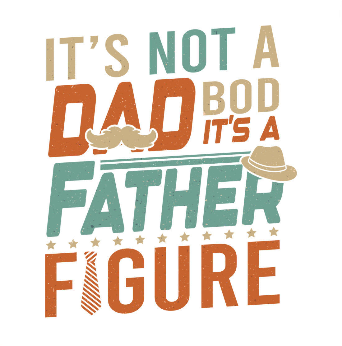 UV DTF - Dad 8 (Multiple colours) – RST Prints