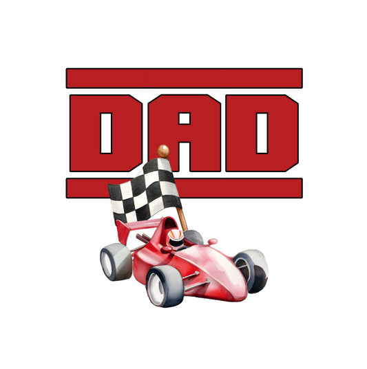 DTF Fabric - Dad Car