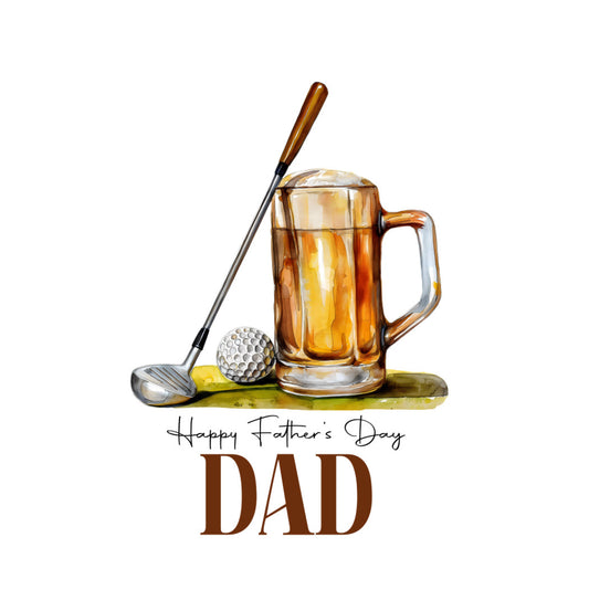 DTF Fabric - Dad Golf