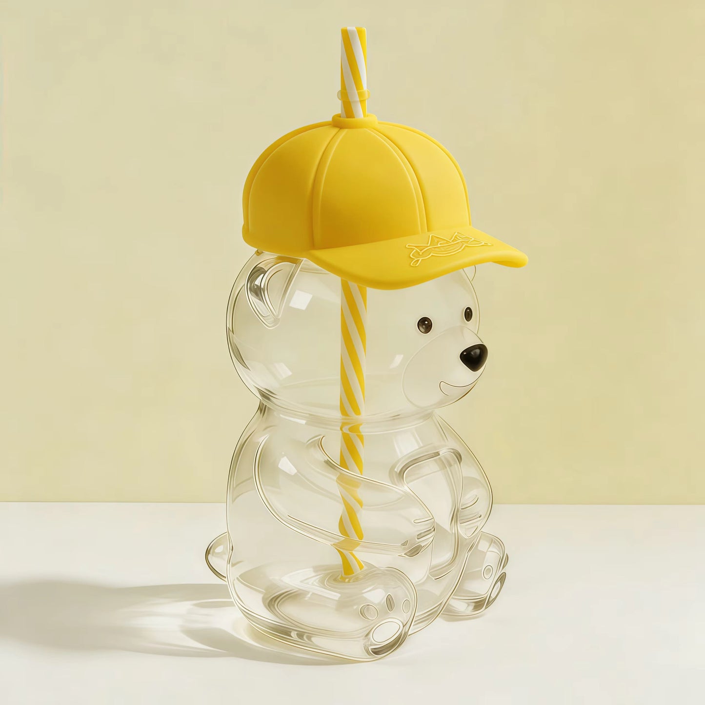 Baseball Cap Glass Bear Tumbler (Pre-Order due mid May)