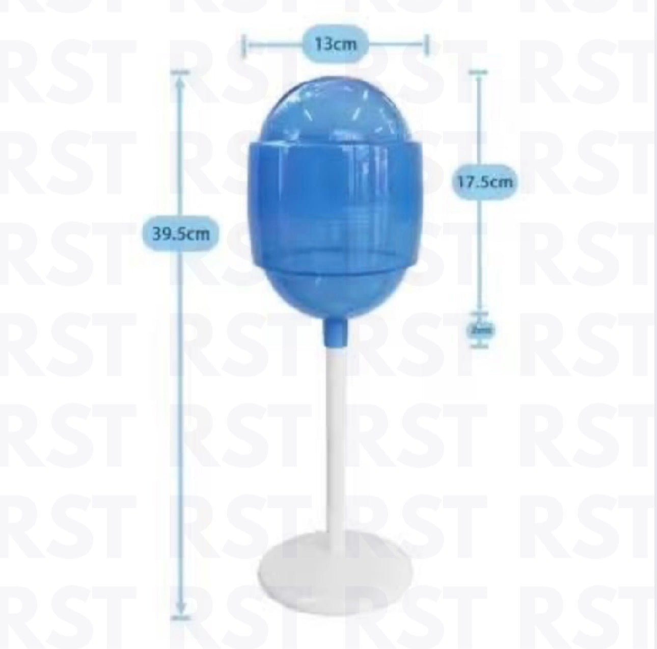Transparent Yellow Fillable Lollipops in stock