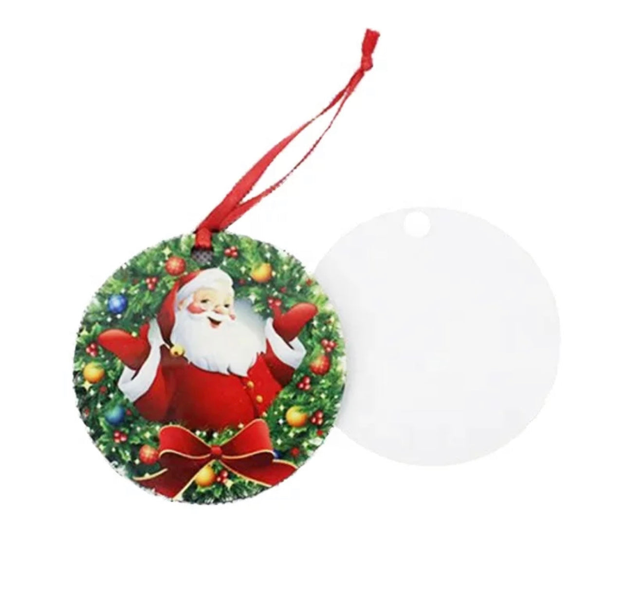 MDF Sublimation 3inch Round Tree decoration