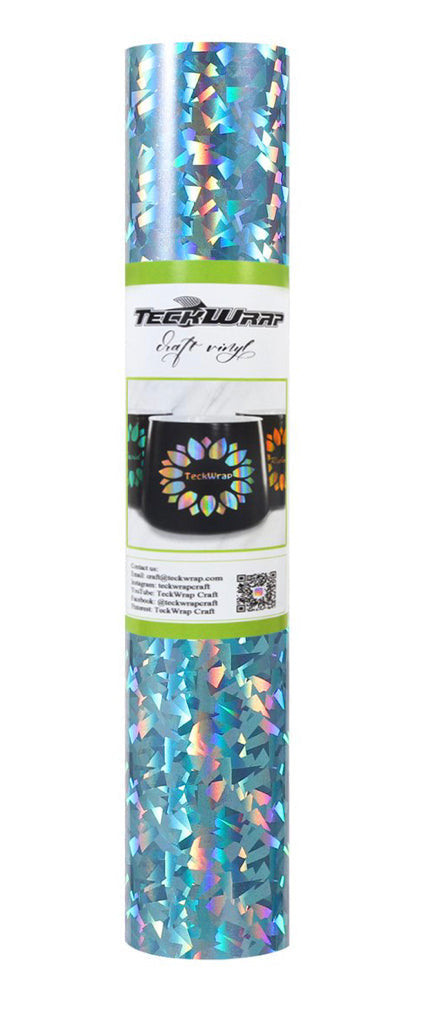 Teckwrap Glass Flower Permanent Vinyl