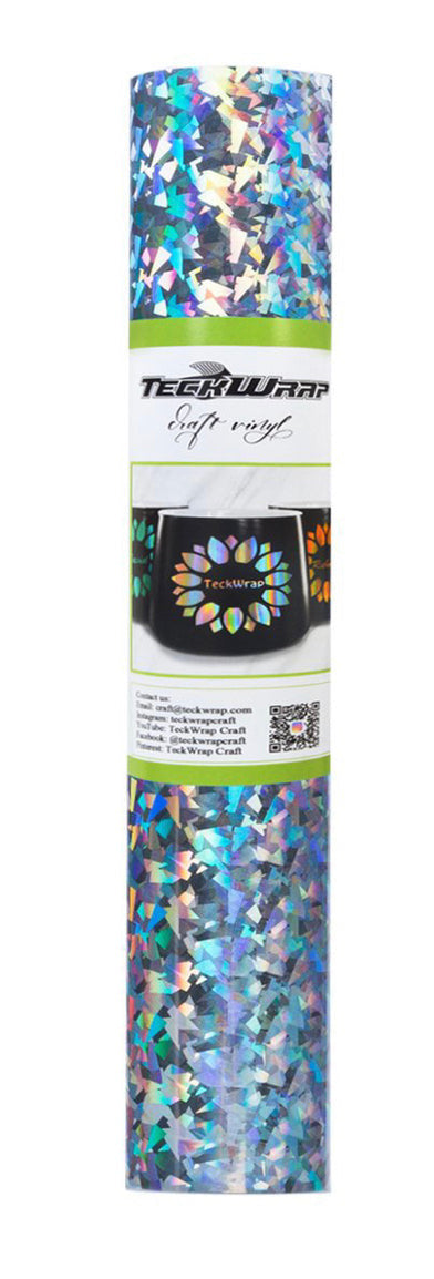 Teckwrap Glass Flower Permanent Vinyl