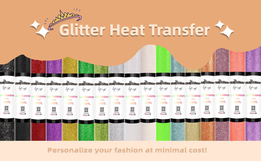 Teckwrap Glitter HTV (Heat Transfer Vinyl)*