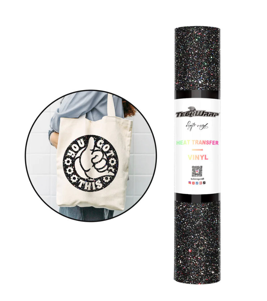 Teckwrap Glitter HTV (Heat Transfer Vinyl)*