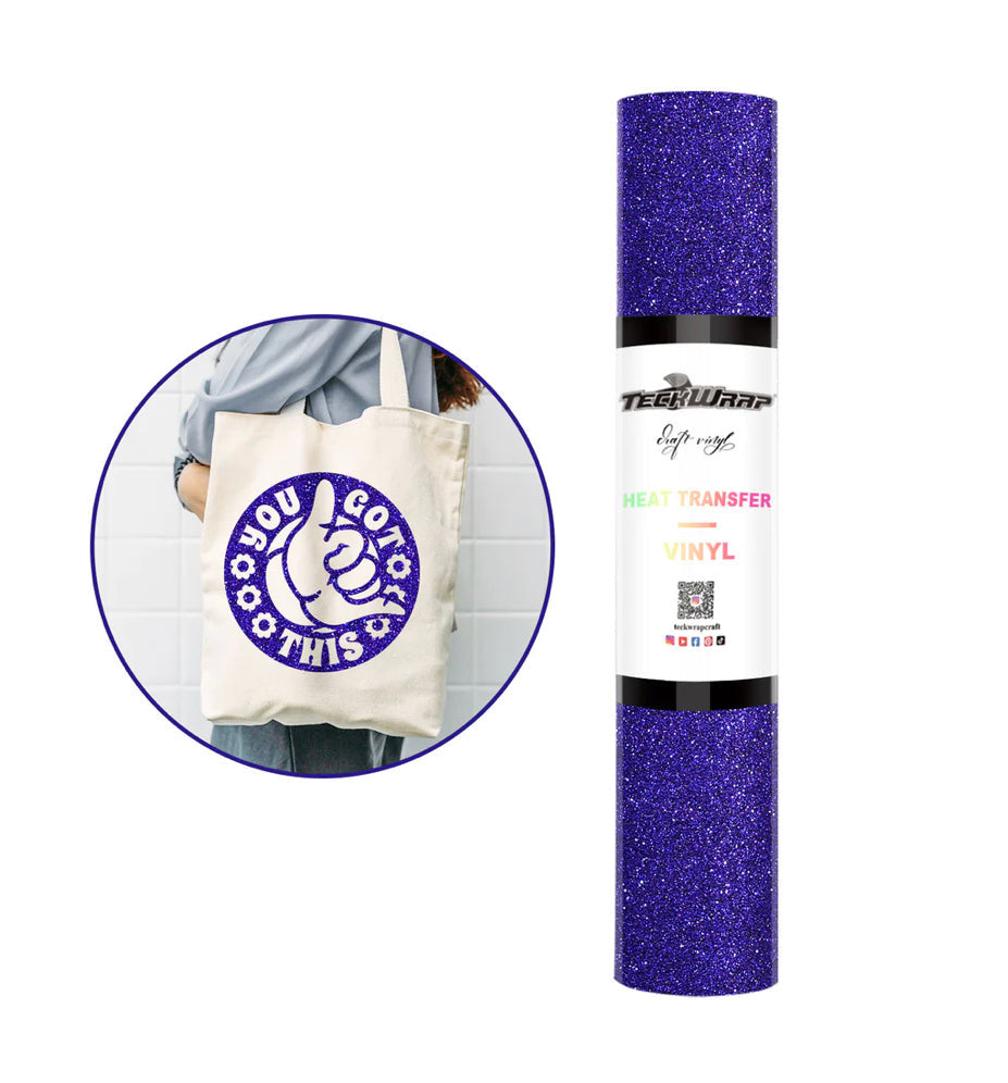 Teckwrap Glitter HTV (Heat Transfer Vinyl)*