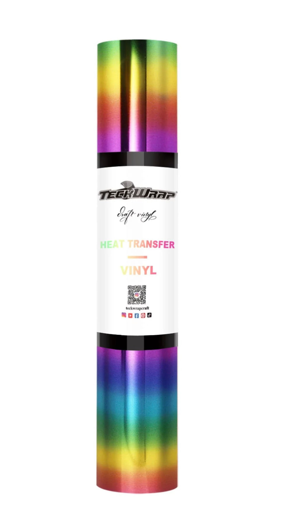 Teckwrap Metallic Chrome HTV (Heat Transfer Vinyl)*