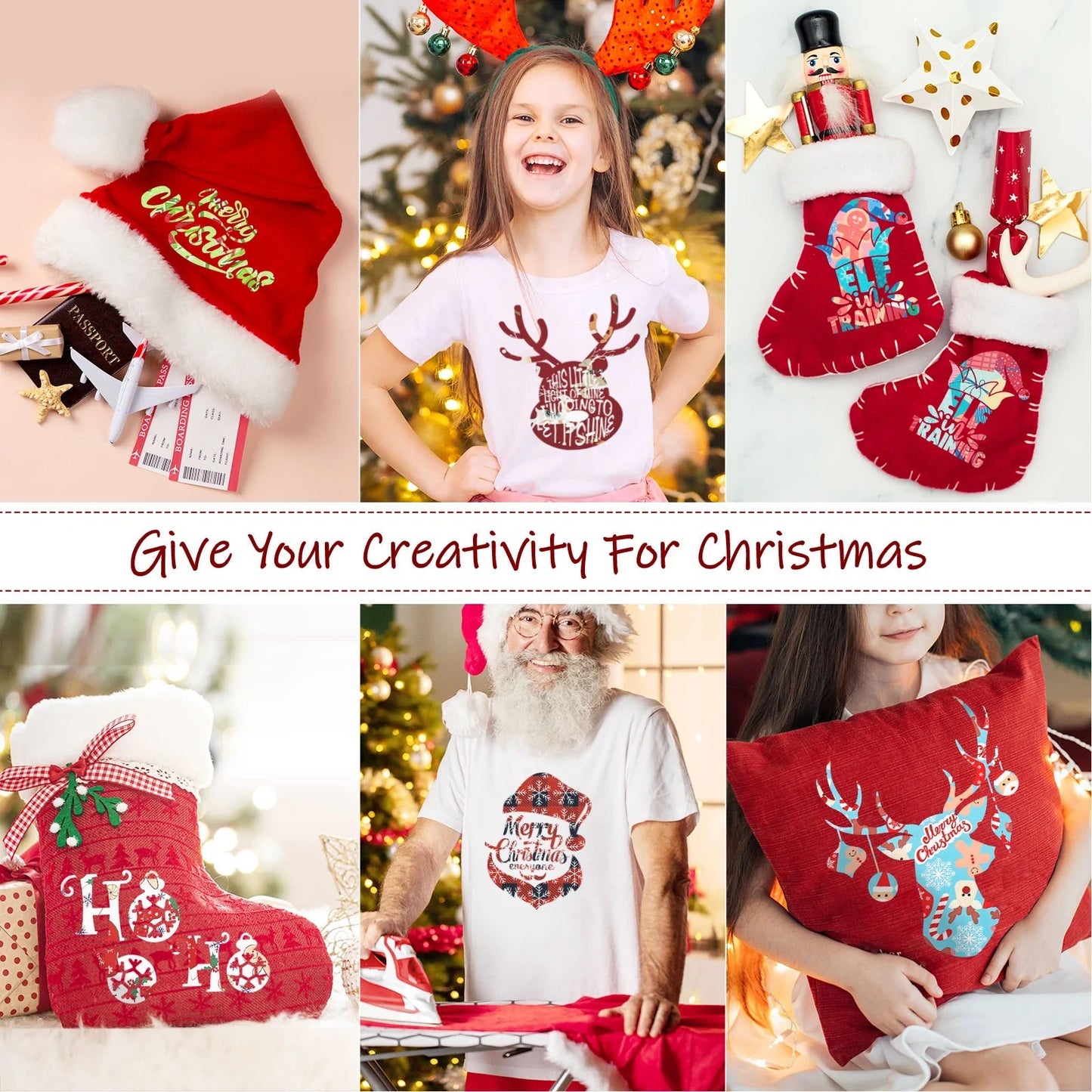 Teckwrap Christmas HTV (Heat Transfer Vinyl)*